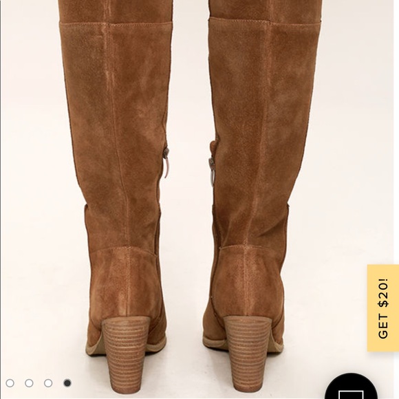 Sbicca acapella tan over the knee boots - Picture 3 of 7